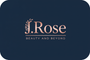 J.Rose Beauty and Beyond Logo - Clean Upright